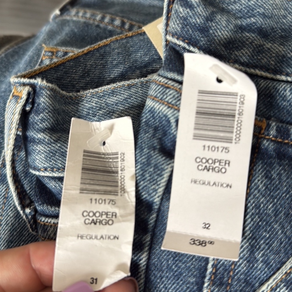 BNWT Agolde Cooper Cargo Jean in Colour Regulation - Picture 4 of 6